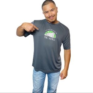 Men’s Sports Tech WALL blerch Shirt Grey Large